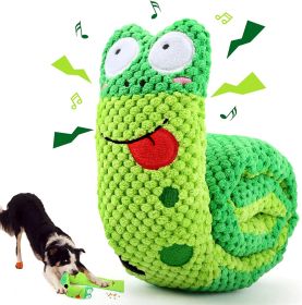 Squeak Dog Toy - Stress Release Game Puzzle Toy - Snuffle Toys Suitable for Small Medium and Large Dogs
