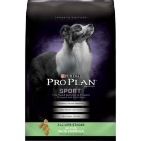 Purina Pro Plan Dry Dog Food - SPORT Active 26/16 Formula - 37.5 lb. Bag