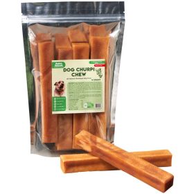 Dog Churpi Chew -100% Natural;  Himalayan Yak Cheese Dog Treat & Chews;  Grain-Free;  Gluten-Free;  Dental Chews;  4 Count;  Large-15 oz