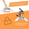5-Meals Automatic Feeder - 5x270ml Dry and Wet Dog Food Dispenser - Programmable Timer - Portion Control with Voice Reminder
