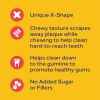PEDIGREE DENTASTIX - Beef Flavor Dental Bones for Large Dogs, 2.08 lb. Value Pack (40 Treats)