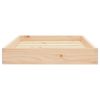 Dog Bed -28.1"x21.3"x3.5" -Solid Pine