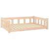 Dog Bed - 41.5"x29.7"x11" - Solid Pine