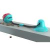 Multifunction Pet Molar Bite Toy with Suction Cup - Self-Playing Rubber Ball - Dental Cleaning Treat Dispensing Ball