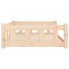 Dog Bed - 41.5"x29.7"x11" - Solid Pine