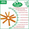 Dog Churpi Chew -100% Natural;  Himalayan Yak Cheese Dog Treat & Chews;  Grain-Free;  Gluten-Free;  Dental Chews;  4 Count;  Large-15 oz
